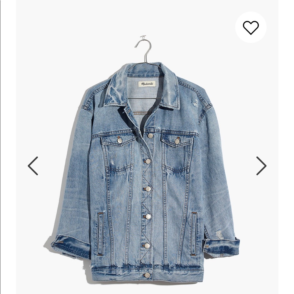 Madewell Oversized jean jacket - Junction Wash